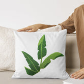 Green Leave  Cushion Cover Pack of 2